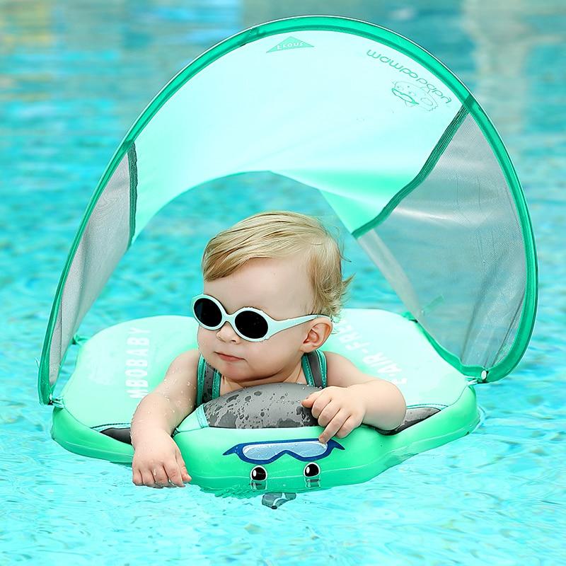 Boia para bebês - Swim Trainer com Proteção Solar