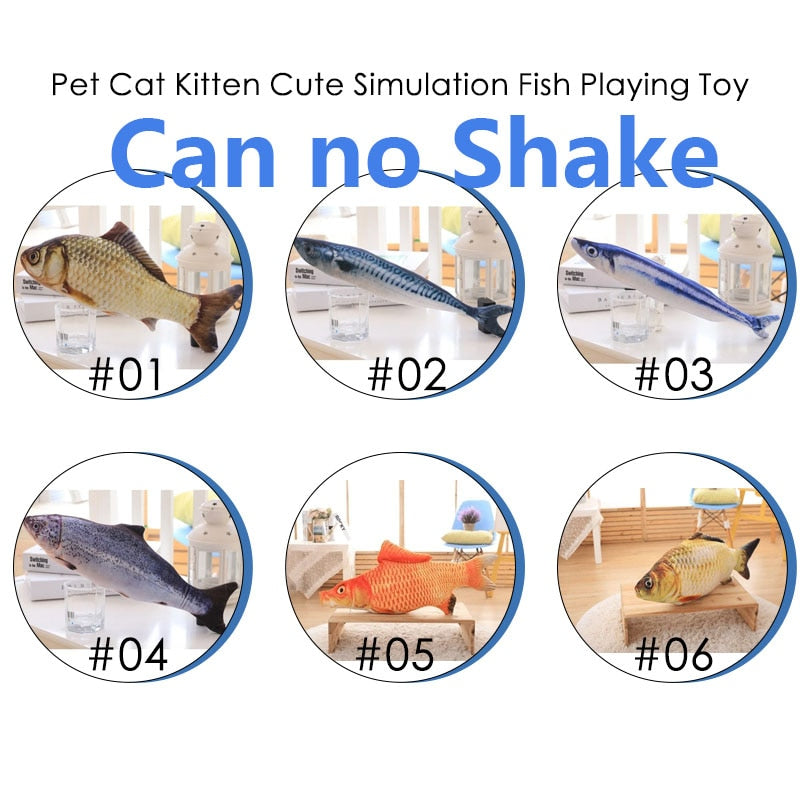 Brinquedo de Gatos | Peixe Eletrico Catnip  Fish Friendi  Carregamento USB